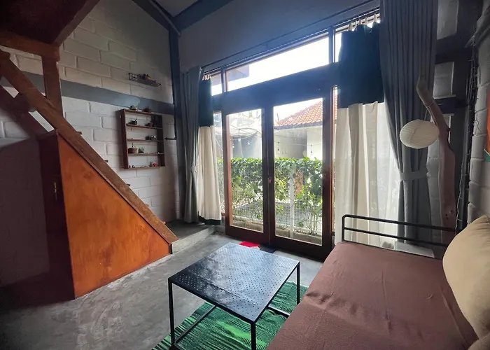 Surf Loft With Private Kitchen And Shared Pool Canggu